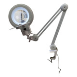 Lupa De Mesa E Bancada Profissional Led Bivolt Aumento