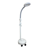 Lupa Luminária Led Solidbase Articulada Com Rodízios Estek