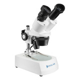 Lupa Microscópio Estereoscópio 40x Led A Vista Fretegratis Cor Branco 110v 220v