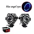 Lupa U7 Com Luz Auxiliar Led Para Faróis Angel Eye
