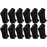 LUPO Kit 12 Pares Meia Lupo Sport Cano Curto Algodão Adulto 12 Preto 41 44