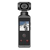 Luqeeg Câmera- Filmadora Habilitada Para Ultra HD 4K- Câmera Rotativa Antitrepidação De 270- Com Clipe De Microfone Para Atividades Ao Ar Livre- Equitação- Mergulho-