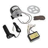 Luqeeg Kit De Motor Elétrico-12 V-250 W-2750 RPM-de Alta Velocidade-kit Conversão Bicicleta-controlador De Velocidade-kit De Motor De Engrenagem Elétrica Para Motocicleta-scooter Elétrica E Bicicleta