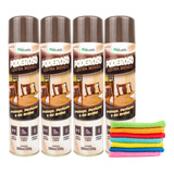 Lustra Móveis Kit 4 Grátis Pano Poderoso Kelldrin 300ml