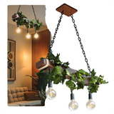 Lustre Caibro Folhagem 3