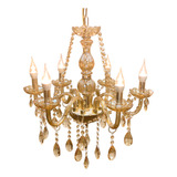 Lustre De Cristal Candelabro