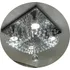 Lustre De Cristal Legítimo 30x30cm - Vai Montado Cor Branco 110v/220v