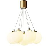 Lustre De Cristal Retrô De 6 Cabeças Para Sala De Jantar Lustre De Teto Suspenso De Ferro Preto Luzes Pendentes Douradas Adequadas Compatíveis Com Decoração De Fazenda Mesa De Jantar Sala De