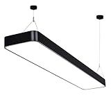 Lustre De Luzes Pendentes Moderno Retangular LED Nórdico Minimalista Mesa De Sinuca Luminária Com Altura Ajustável Luminária Para Sala De Bilhar Sala De Jantar Escritório Academia