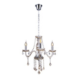 Lustre France 3 Cristal Startec Champagne Aiwt