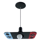 Lustre Infantil Gamer Teto Plafon Switch Controle Unissex Cor Preto 110v 220v Shin Tech Elétrica