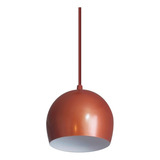 Lustre Pendente Bola Cobre