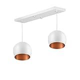 Lustre Pendente Bola Duplo