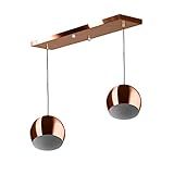 Lustre Pendente Bola Duplo