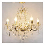 Lustre Pendente Dourado Santa Ceia Arte