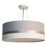 Lustre Pendente Faixas Bronze