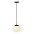 Lustre Pendente Globo Vidro 15 Fosco Jabuticaba Stuttgart Fl