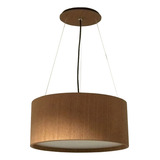 Lustre Pendente Madeira Redondo