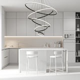 Lustre Pendente Moderno Led