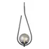Lustre Pendente On Drop Com Globo De Vidro Estrutura Preto/ Vidro Fumê 110v/220v Trybo 4126-15-br