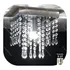 Lustre Plafon Cristal Cadore Legítimo C20 20x20cm- 2 Modelos Cor Prateado 110v/220v