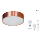 Lustre Plafon Led Com 2 Lâmpadas