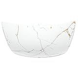 Lustre Plafon Sobrepor Vidro Quadrado Marmore Dourado Luminaria De Teto Para 2 Lampadas