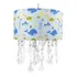 Lustre Tubular Cristais Fundo Do Mar Quarto Bebê Infantil