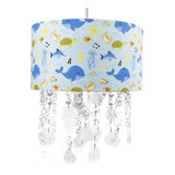 Lustre Tubular Cristais Fundo