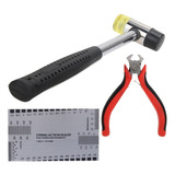 Luthiers Repair Tool Set String Remoção Traste Alicate Corta