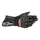 Luva Alpinestars Sp 8 V3 Air Preta Em Couro Tamanho L g 