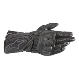 Luva Alpinestars Sp 8 V3 Preto preto Em Couro Proteção Cor Preto Tamanho Ggg 2xl