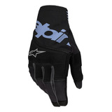 Luva Alpinestars Techstar 2025 Motocross Trilha Enduro Cor Preto Tamanho M