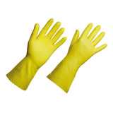 Luva Amarela Latex Multiuso