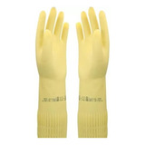 Luva Borracha Grossa Cano Longo C 30 Pares Limpeza Pesada