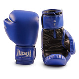 Luva Boxe Muay Thai Jugui Classic Azul 12oz