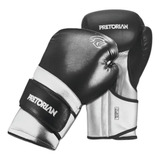 Luva Boxe Muay Thai Pretorian Elite Prata Bolsa