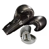 Luva Boxe Muay Thai Pretorian Elite Preta Bolsa
