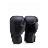 Luva Boxe Muay Thai Pro All Black 16oz Preto Fheras 000635
