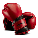 Luva Cl Boxe Muay Thai Pretorian Elite Vermelho Bolsa