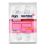 Luva Com Creme Emoliente De Cuticula Descartavel 50 Pares