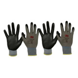 Luva Comfort Grip Gloves 3m 2 Par Borracha De Nitrilo Tam M