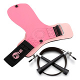 Luva Crossfit Skyhill Hand Grip Competition 2 0 Bar Lpo Wods Cor Rosa claro Tamanho M