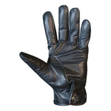 Luva De 100 Couro Oficial Militar Preto Impactus