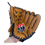 Luva De Baseball Pu Softball Costurada Beisebol Tamanho 12 5