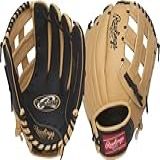 Luva De Beisebol Rawlings T Ball Youth Série Player S Para Mão Esquerda Marrom Preto