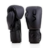 Luva De Boxe Muay Thai Kickboxing Training 12Oz Preta