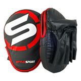 Luva De Foco Manopla Aparador De Soco Stylo Power Cor Vermelho