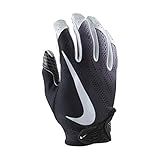 Luva De Futebol Americano Nike Vapor Knit 2 0 Black White Small