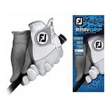 Luva De Golfe Masculina Raingrip Pair Da Footjoy Branca, Méd